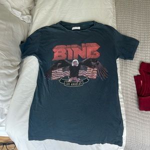 ANINE BING VINTAGE TEE - BLACK